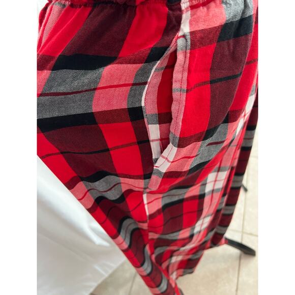 Victoria’s Secret PINK Women’s Red Plaid Dream Pajama Set Size XL - Picture 13 of 13